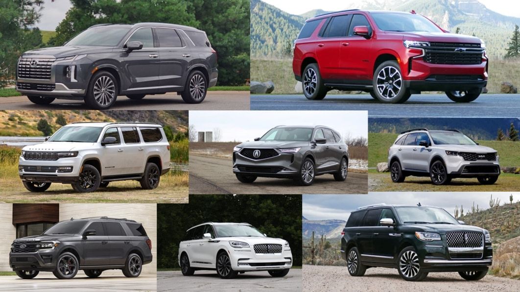 Best Three-Row Crossovers for Large Families to Export from the US in 2024
