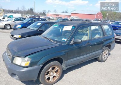 2003 Subaru Forester X JF1SG63663H749890 photo 1