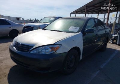 2002 Toyota Camry Le 4T1BE32K52U580637 photo 1