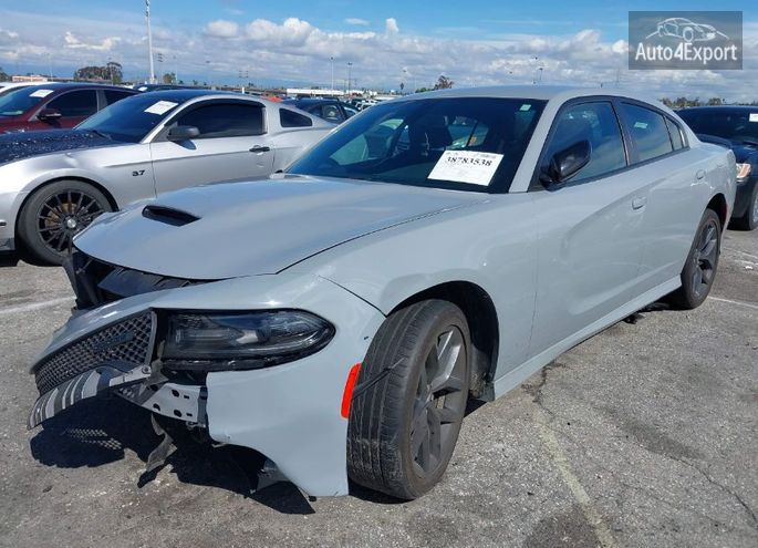 2C3CDXHG0MH652263 2021 DODGE CHARGER GT RWD photo 1