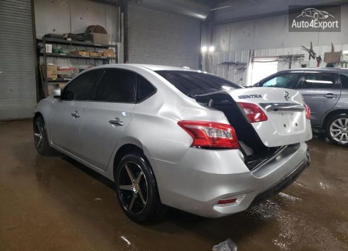 3N1AB7APXGY231543 2016 NISSAN SENTRA S photo 1