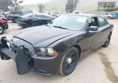 2014 Dodge Charger Police 2C3CDXAG0EH195014 photo 1