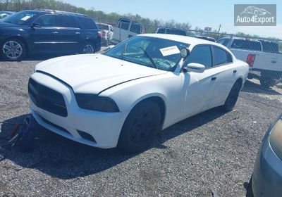 2012 Dodge Charger Police 2C3CDXAT4CH190568 photo 1