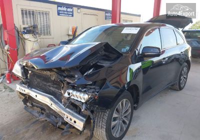 2016 Acura Mdx Technology   Acurawatch Plus Packages/Technology Package 5FRYD3H4XGB010903 photo 1