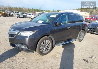 5FRYD3H4XGB018211 2016 Acura Mdx Technology   Acurawatch Plus Packages/Technology Package photo 1