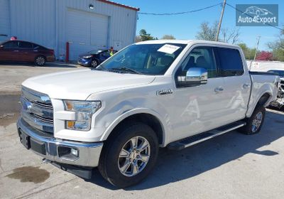 2017 Ford F-150 Lariat 1FTEW1EF7HFB07398 photo 1