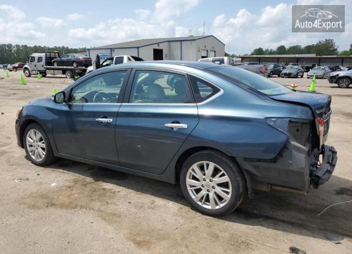 3N1AB7APXEY203710 2014 NISSAN SENTRA S photo 1
