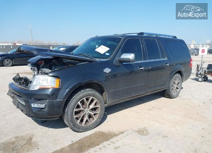 1FMJK1JT4FEF39418 2015 FORD EXPEDITION EL KING RANCH photo 1