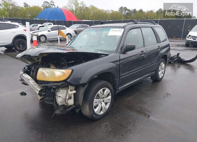 JF1SG63618H710714 2008 SUBARU FORESTER 2.5X photo 1