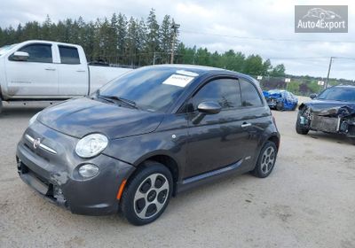 2015 Fiat 500e Battery Electric 3C3CFFGEXFT726027 photo 1
