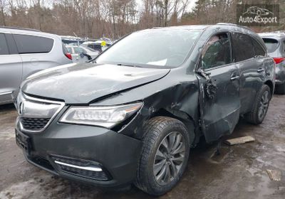 2014 Acura Mdx Technology Package 5FRYD4H40EB025736 photo 1