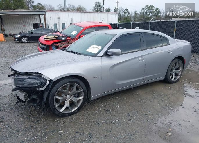 2C3CDXCT2FH778776 2015 DODGE CHARGER R/T photo 1