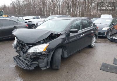 2014 Nissan Sentra S 3N1AB7APXEY245326 photo 1