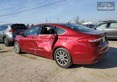 2017 Ford Fusion Se 3FA6P0HD1HR365446 photo 1